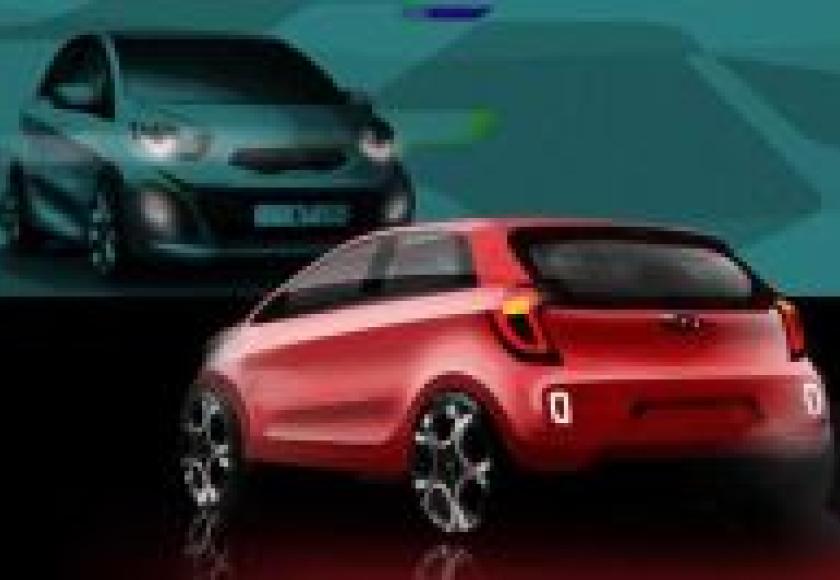 Sketch Kia Picanto 2011