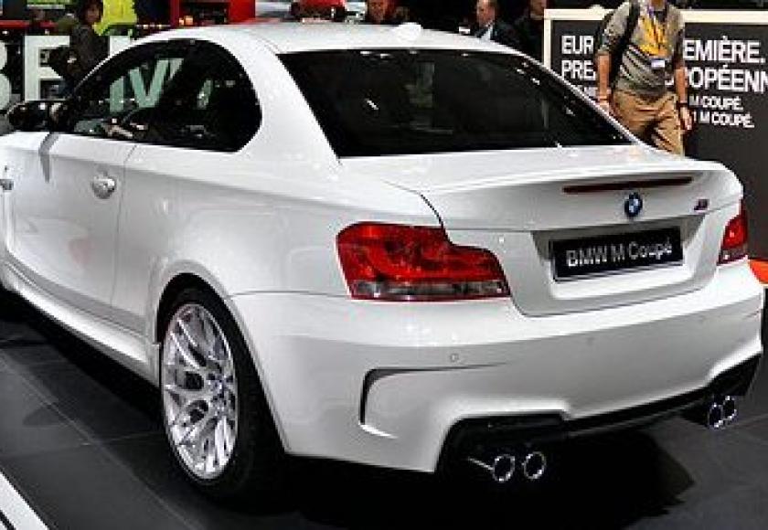 Live in Brussel: BMW 1 M Coupé