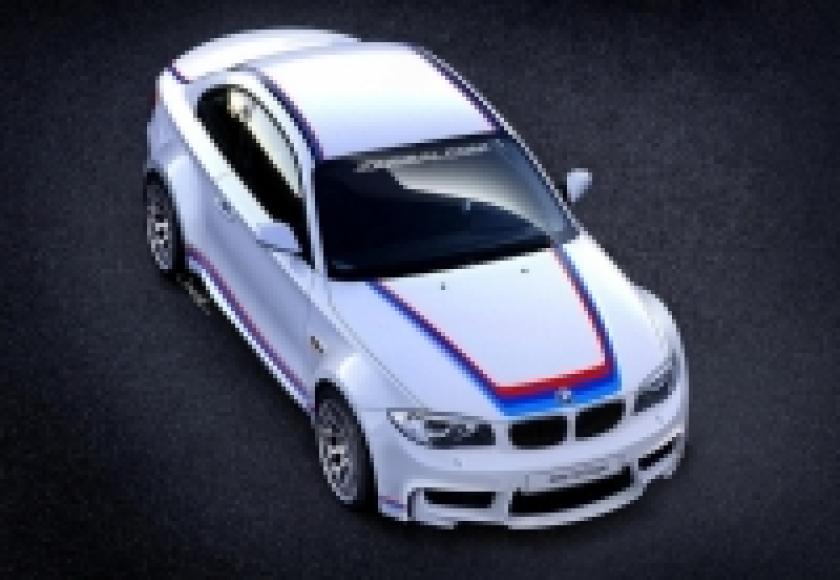 BMW 1 M tuning op basis van artist render