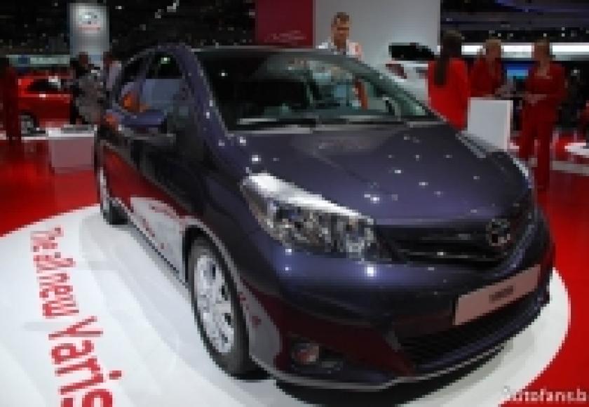 Live op de IAA 2011: Toyota Yaris