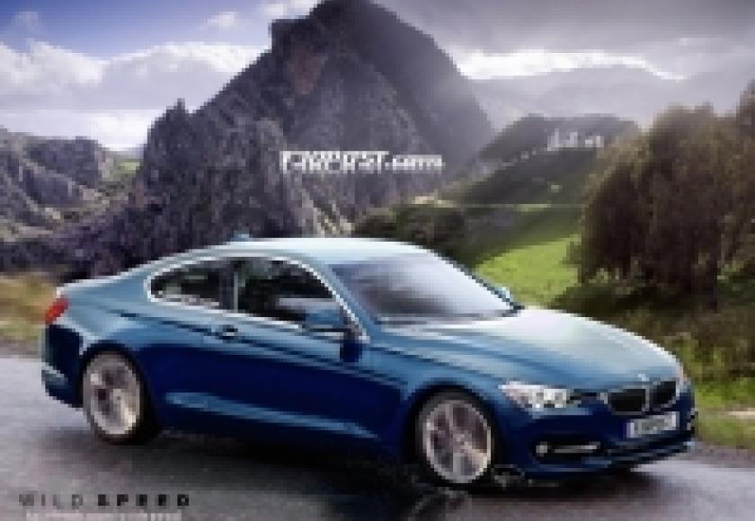 BMW 3 coupe 2012 render