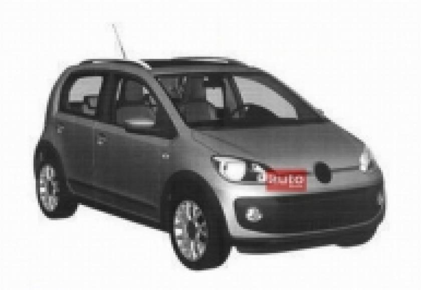 Patentbeelden vijfdeurs Volkswagen Up! lekken