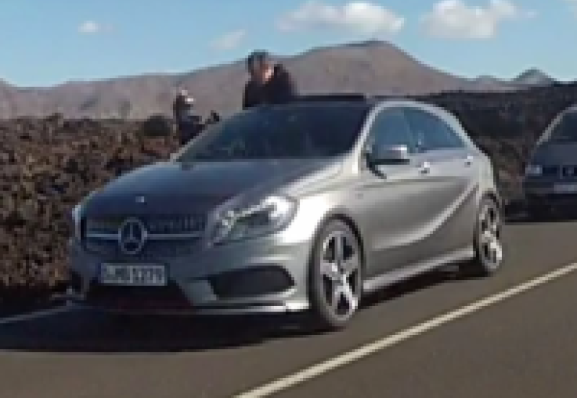 mercedes a klasse naakt 2012