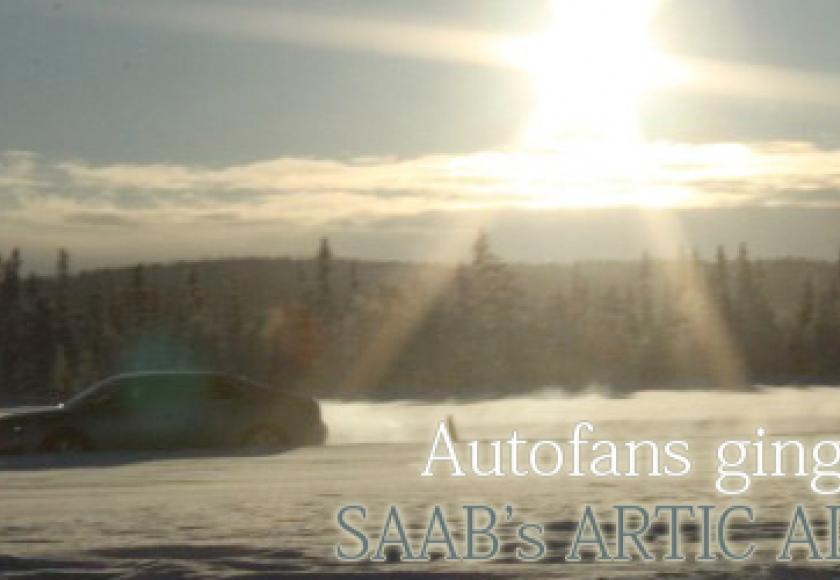 Autofans Saab Arctic Adventure 2011