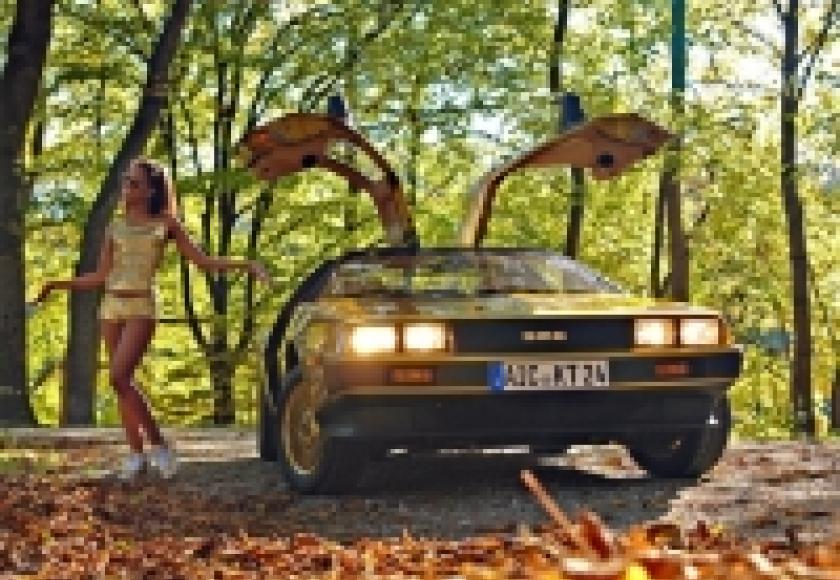 Delorean gold