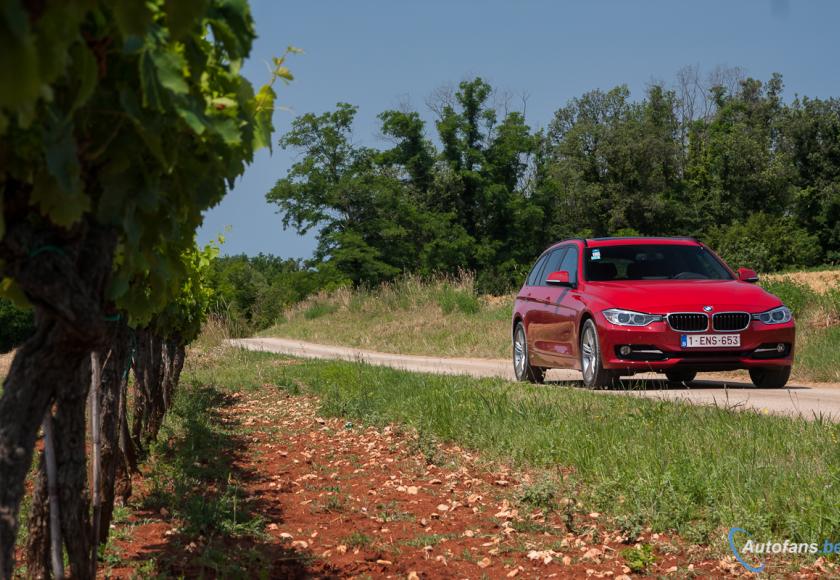 BMW 318d Touring in Kroatië