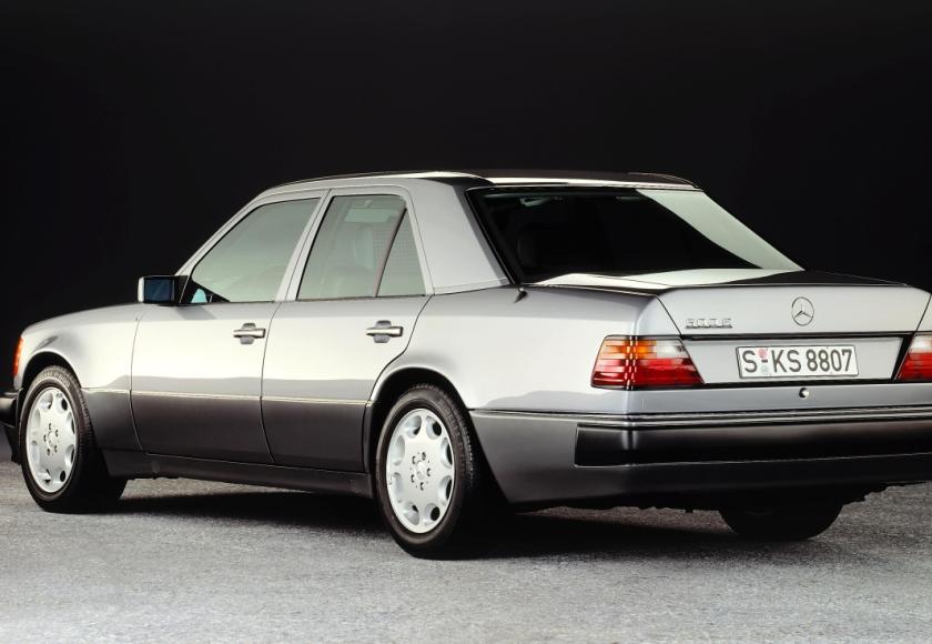 Mercedes 500e (vergeten auto)