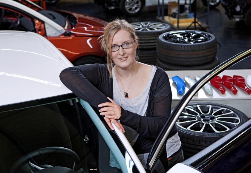 Vijf snelle vragen aan Sonja Vanden Berk, interior designer van de Opel Adam