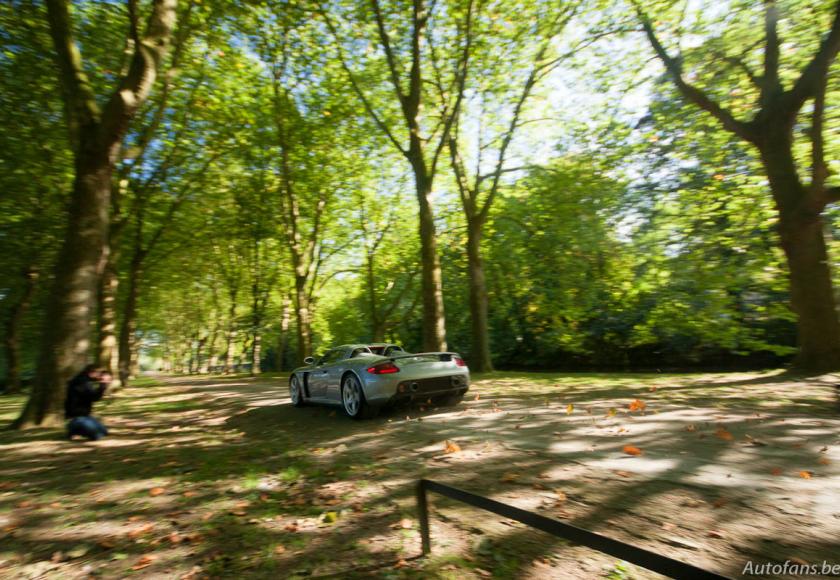 Behind the scenes: Fotoshoot Porsche Carrera GT