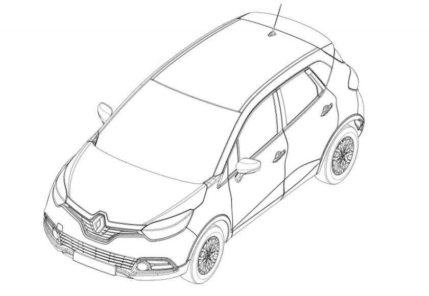 Renault Captur leaked