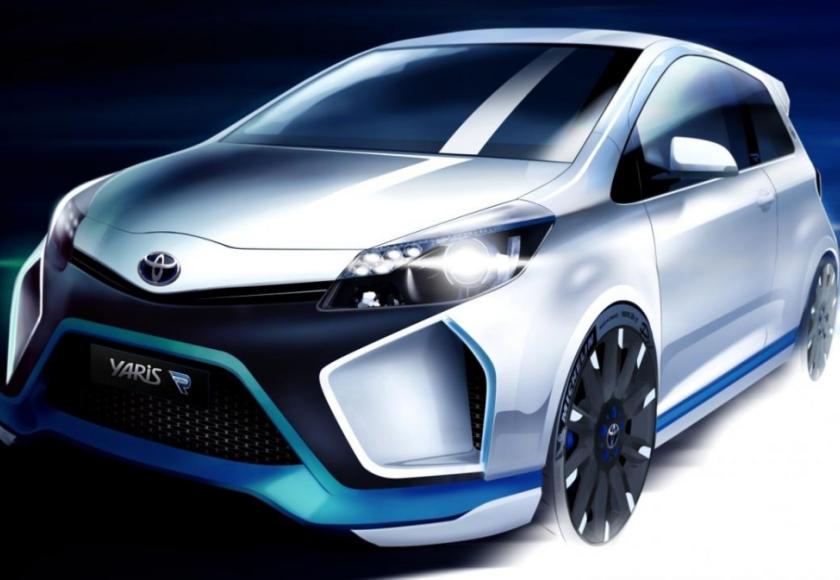 toyota yaris hybrid-r concept