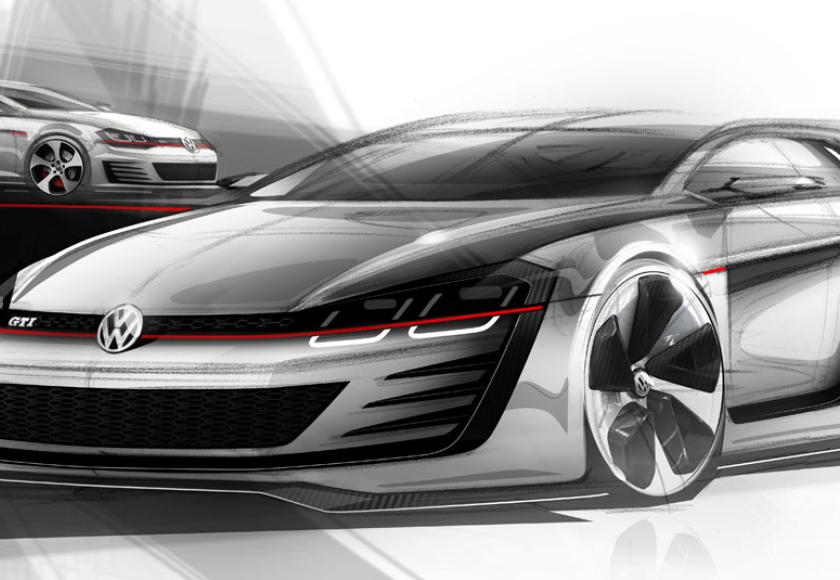 VW Design Vision Golf GTI in Wörthersee