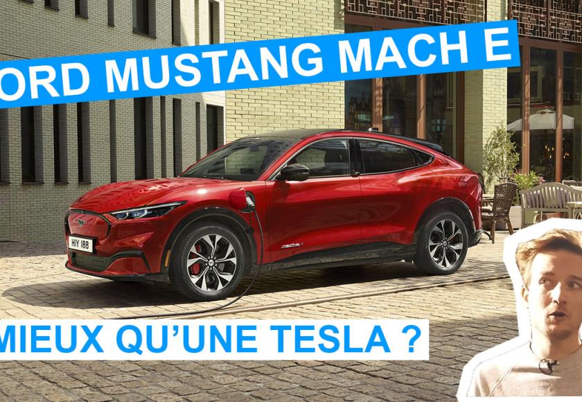 Essai vidéo Ford Mustang Mach-E 2021