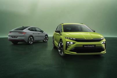 Skoda Enyaq RS facelift 2025