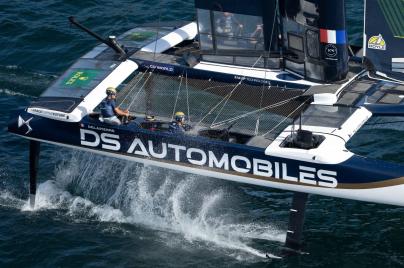 DS automobiles SailGP zeilrace Genève boot