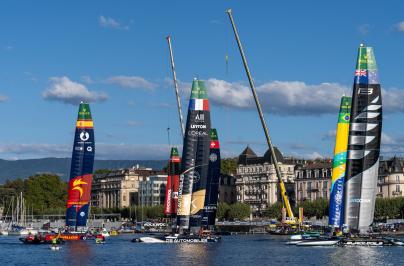 DS automobiles SailGP zijlrace Genève