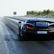 Rimac Nevera quarter mile sprint