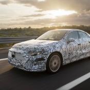 Mercedes CLA EV teaser 2024