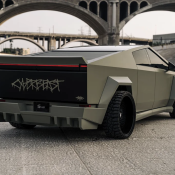 Tesla Cybertruck widebody